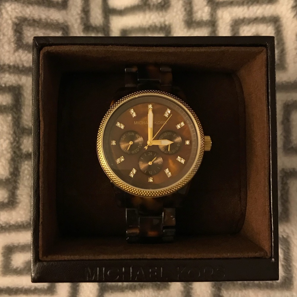 Tortoiseshell Micheal Kors Watch